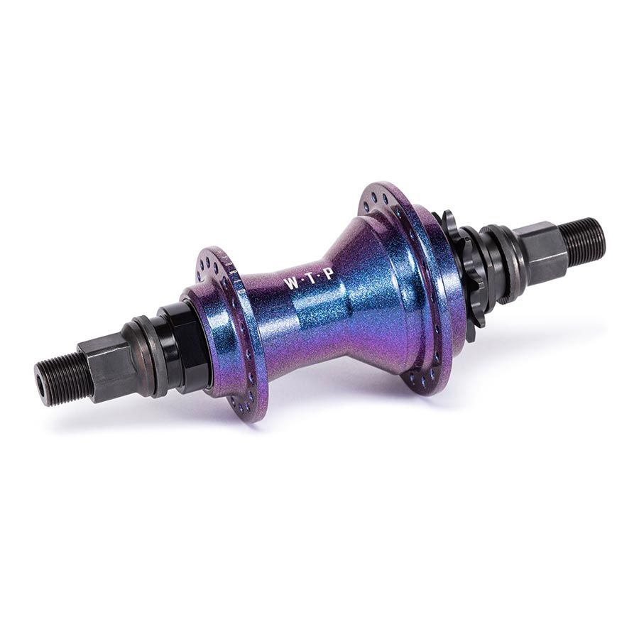 We The People, Hybrid, Hub, Rear, Right side drive, 36H, 110mm, Freecoaster, Purple