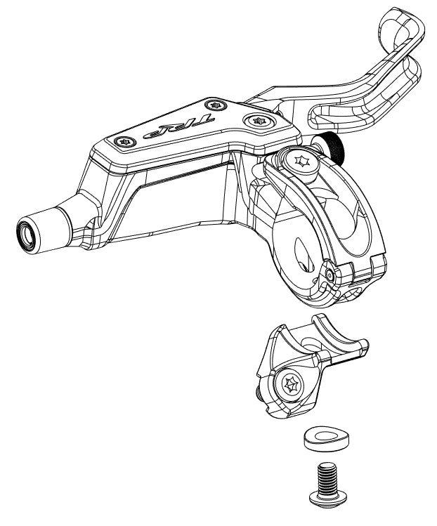 TRP, Shifter adaptor for TRP brakes, MMX, HD5.0, Left