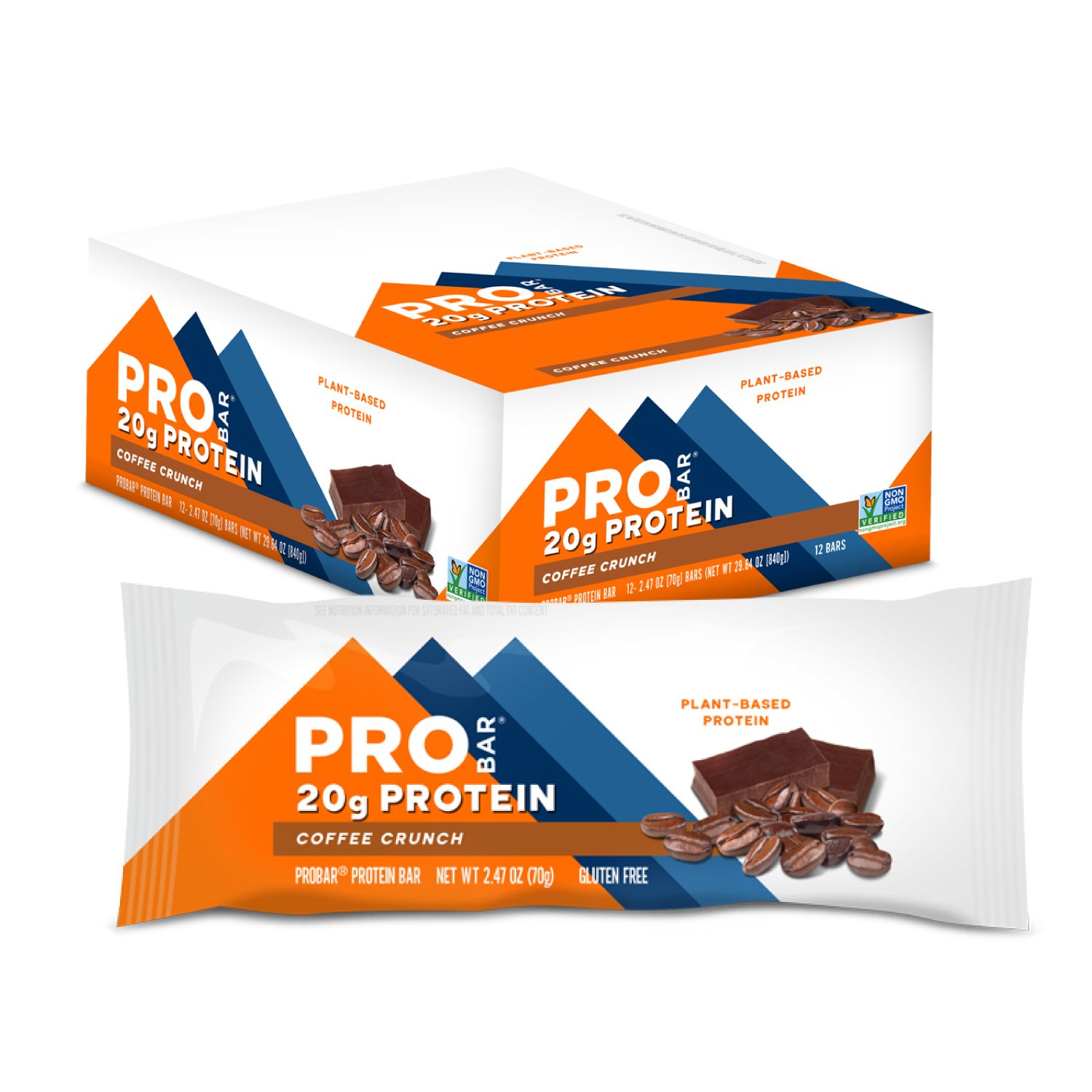 ProBar, Protein, Bars, Coffee Crunch, 12pcs