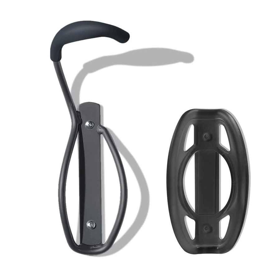 Delta, Leonardo w/ Tire Tray, Bikes: 1, On the wall, Maximum load 40 lb, Black
