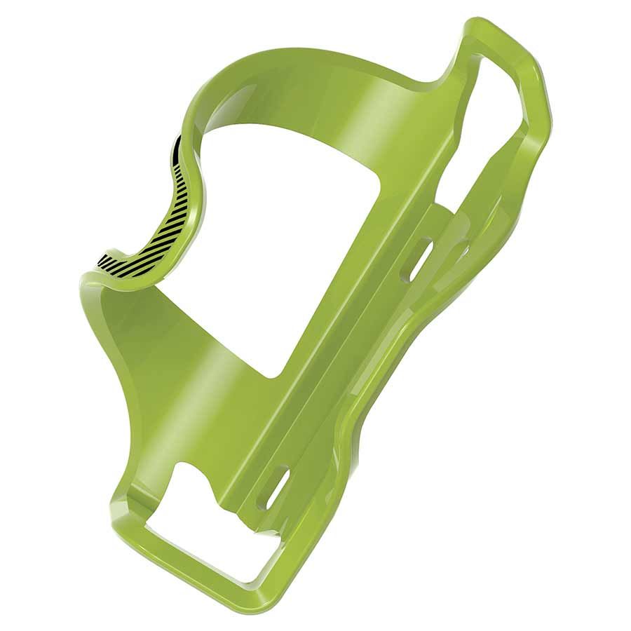 Lezyne, Flow Side Load, Bottle Cage, Composite, Right loading, Green, 48g