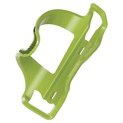 Lezyne, Flow Side Load, Bottle Cage, Composite, Right loading, Green, 48g