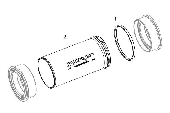 TRP, BB Spacer Kit, Bottom Bracket Adaptors, 30mm, ABOT001139