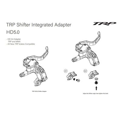 TRP, Shifter adaptor for TRP brakes, I-SPEC EV, HD5.1, Right