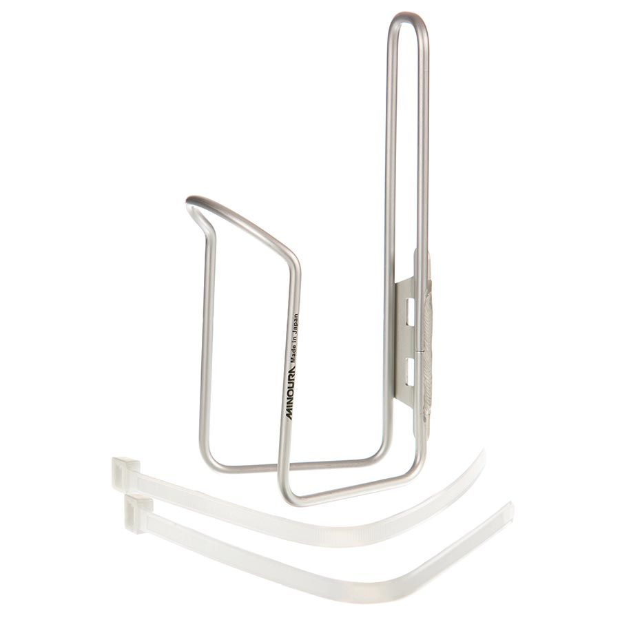 Minoura, ANB-150, Bottle Cage, Alloy, Silver