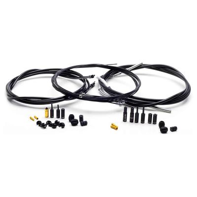 Jagwire, Road Pro, Complete brake cable &amp; housing kit, SRAM/Shimano, Black