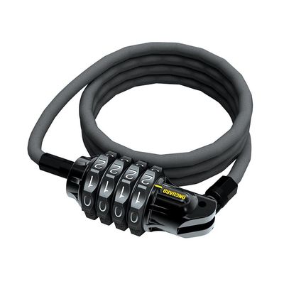 Onguard, Terrier Combo 4, Cable lock, Combination, 6mm, 210cm, 83'', Black