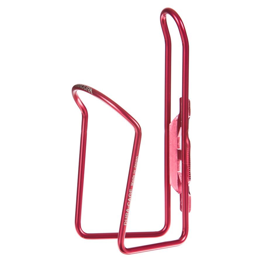 Minoura, AB100 4.5, Bottle Cage, Alloy, Anodized Red