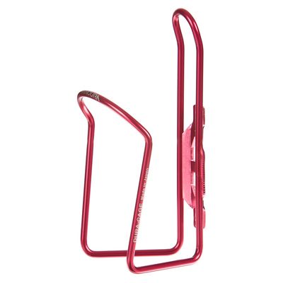 Minoura, AB100 4.5, Bottle Cage, Alloy, Anodized Red