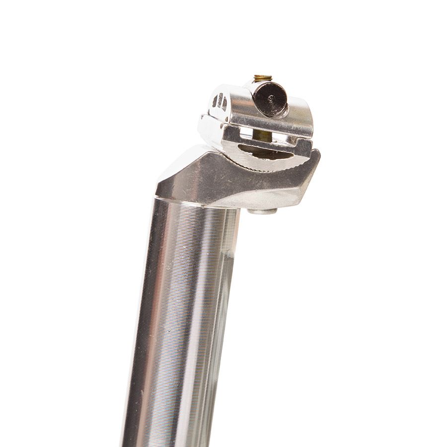 YUBA, Mundo Lux Seatpost, 30.9, 400mm, Silver