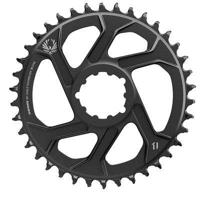 SRAM, X-Sync 2 Eagle 3mm Offset, Chainring, Teeth: 38, Speed: 12, BCD: Direct Mount, Single, Aluminum, Gold