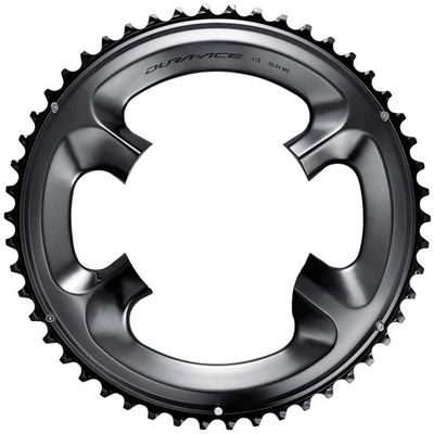 Shimano, Dura Ace FC-R9100, 52T Chainring, MT, 11sp, BCD: 110, Aluminum, Black