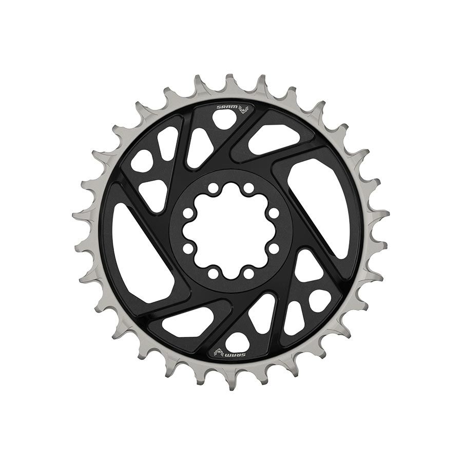 SRAM, Eagle T-Type DM XX 3mm Offset, Chainring, Teeth: 30, Speed: 12, BCD: Direct Mount, Aluminum, Black