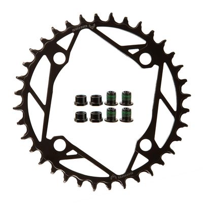SRAM, Eagle T-Type E-MTB, Chainring, Teeth: 36, Speed: 12, BCD: 104, Bolts: 4, Steel, Black