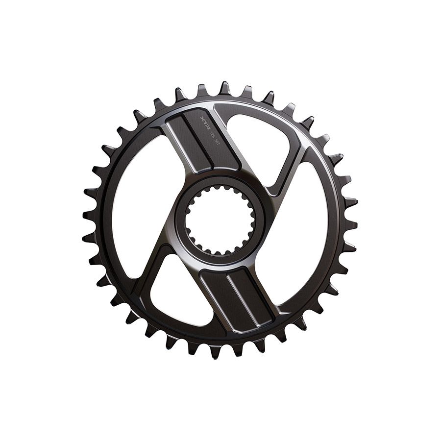 Shimano, XTR SM-CRM96, Chainring, Teeth: 36, Speed: 12, Front, Aluminum, Black, ISMCRM96AA6