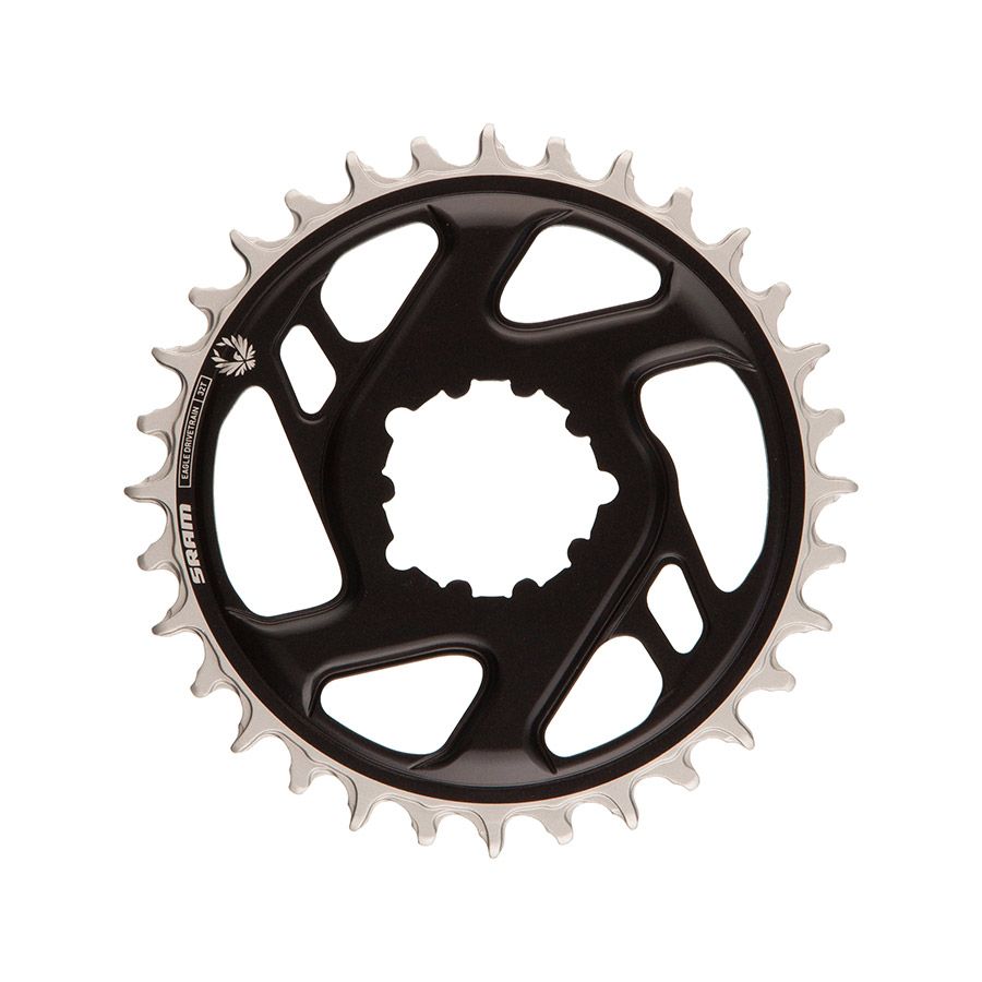 SRAM, X-SYNC Eagle Aluminum 3mm F1, Chainring, Teeth: 32, Speed: 12, BCD: Direct Mount SRAM 3 Bolt, Bolts: 3, Aluminum, Black