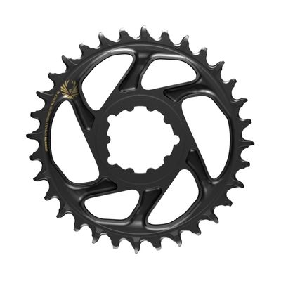 SRAM, X-SYNC Eagle Steel 3mm F1, Chainring, Teeth: 30, Speed: 12, BCD: Direct Mount SRAM 3 Bolt, Bolts: 3, Steel, Black