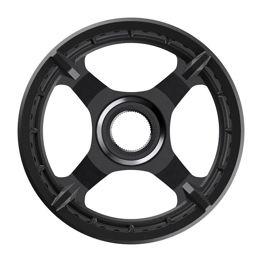 Shimano, CR-ET600, Chainring, Teeth: 44, Speed: 9-11, BCD: 104, Steel, Black, ECRET600B4X