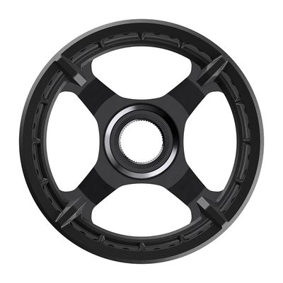 Shimano, CR-ET600, Chainring, Teeth: 44, Speed: 9-11, BCD: 104, Steel, Black, ECRET600B4X