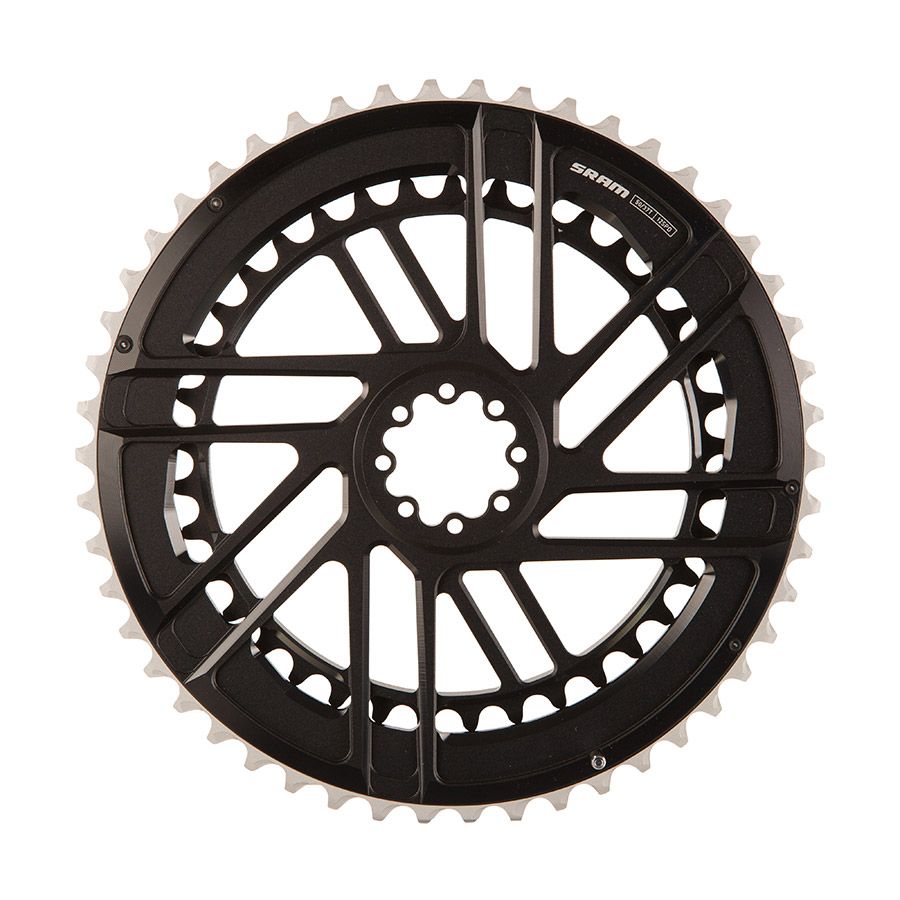SRAM, Force E1 2x Direct Mount, Chainring, Teeth: 50/37, Speed: 12, BCD: Direct Mount SRAM 8 Bolt, Black