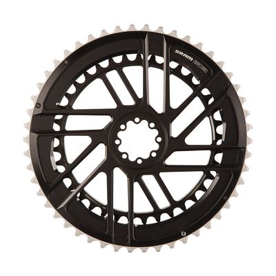 SRAM, Force E1 2x Direct Mount, Chainring, Teeth: 50/37, Speed: 12, BCD: Direct Mount SRAM 8 Bolt, Black