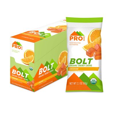 ProBar, Bolt, Chews, Orange, 12pcs