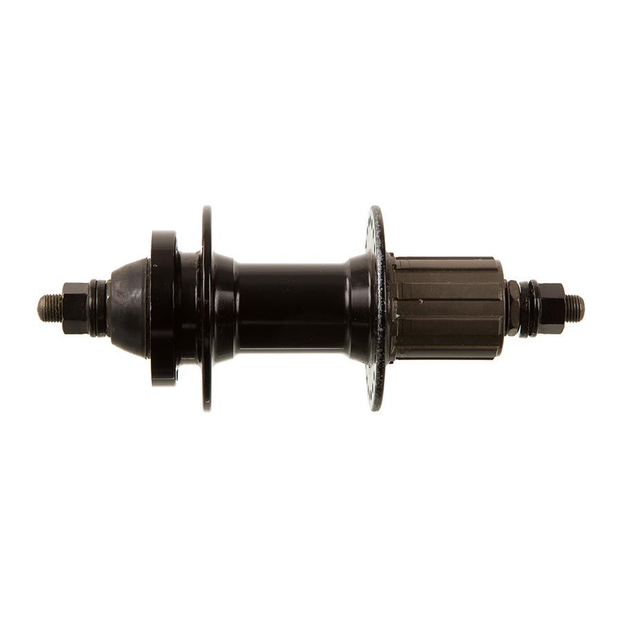 YUBA, Kombi Rear Hub 135mm, 48 spoke, 3/8 B/O axle, HG freehub, 6 bolt Disc, Black