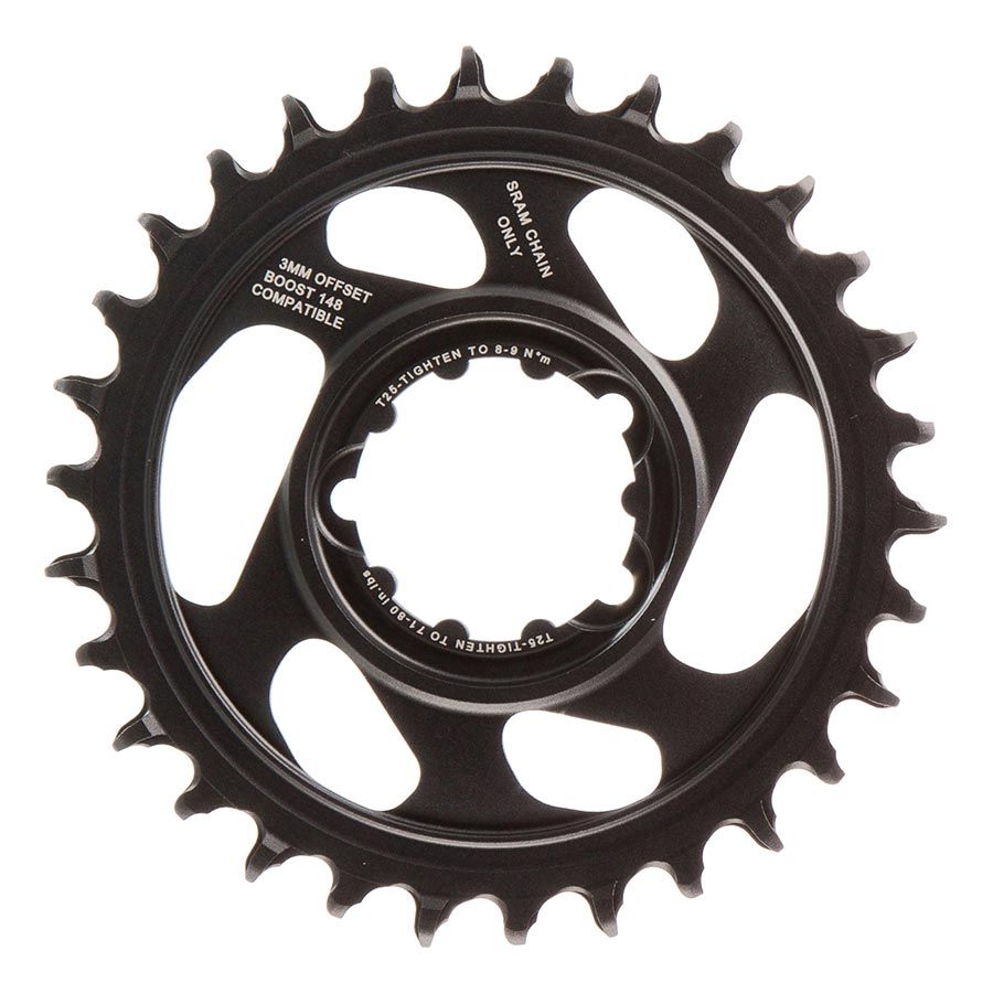SRAM, X-SYNC 2 SL XX1 Eagle Lunar Grey 3mm, Chainring, Teeth: 30, Speed: 12, BCD: Direct Mount, Single, Alloy, Grey