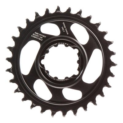 SRAM, X-SYNC 2 SL XX1 Eagle Lunar Grey 3mm, Chainring, Teeth: 30, Speed: 12, BCD: Direct Mount, Single, Alloy, Grey