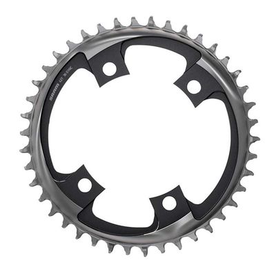 SRAM, X-SYNC 2 107mm, Chainring, Teeth: 40, Speed: 12, BCD: 107, Bolts: 4, Single, Aluminum, Black