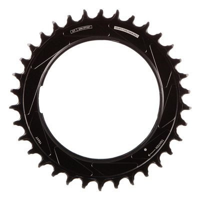 SRAM, Eagle T-Type Thread Mount 3mm Offset, Chainring, Teeth: 34, Speed: 12, BCD: Thread Mount, Aluminum, Black