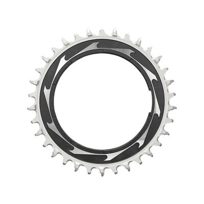 SRAM, Eagle T-Type Thread Mount 0mm Offset, Chainring, Teeth: 34, Speed: 12, BCD: Thread Mount, Aluminum, Black