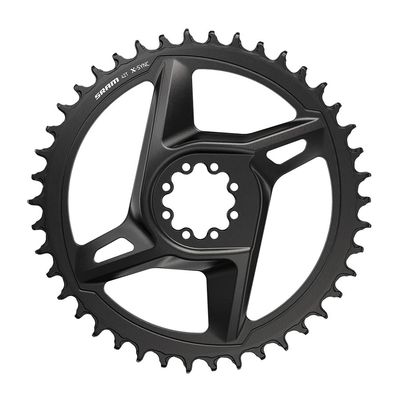 SRAM, Rival D1 DM, Chainring, Teeth: 42, Speed: 12, BCD: Direct Mount, Aluminum, Black