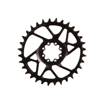 SRAM, S1000 Steel 8 Bolt, Chainring, Teeth: 32, Speed: 12, BCD: Direct Mount, Bolts: 8, Steel, Black
