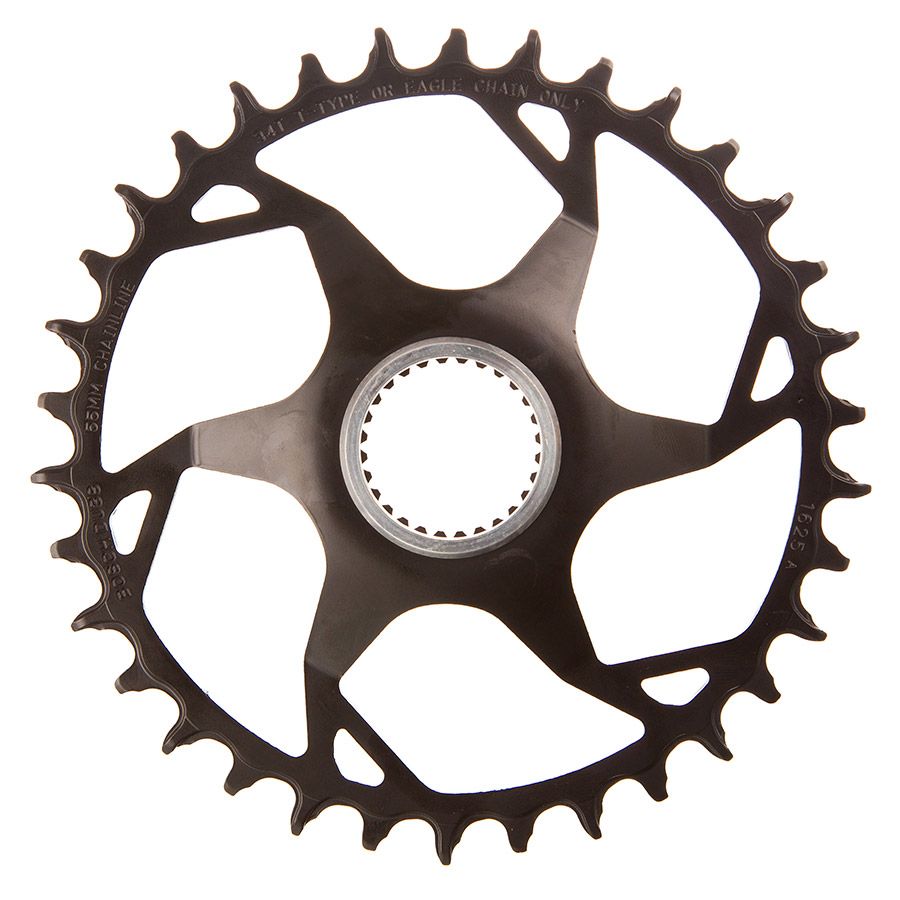 SRAM, Bosch DU38 T-Type, Chainring, Teeth: 34, Speed: 12, BCD: Direct Mount Bosch DU38, Black