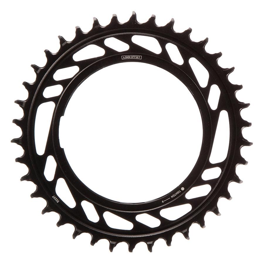 SRAM, Road Thread Mount E1, Chainring, Teeth: 38, Speed: 12/13, BCD: Thread Mount, Aluminum
