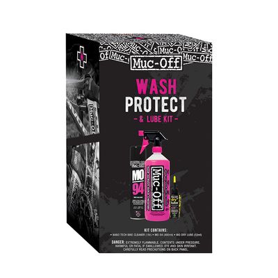 Muc-Off, Wash, Protect &amp; Lube, Maintenance Kit - Dry Lube