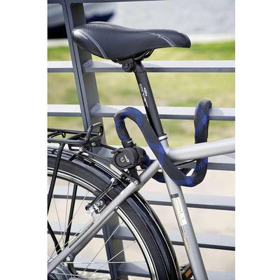 Abus, Ivera Steel-O-Chain, Chain Lock, 7mm, 110cm, 3.6', Black