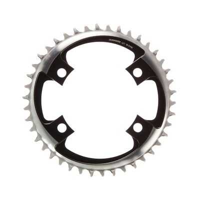 SRAM, X-SYNC 2 107mm, Chainring, Teeth: 42, Speed: 12, BCD: 107, Bolts: 4, Single, Aluminum, Grey