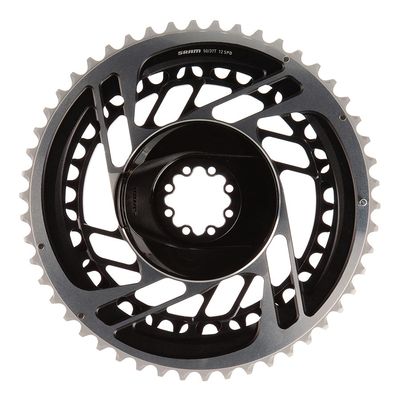 SRAM, Red AXS 2x, Chainring, Teeth: 37/50, Speed: 12, BCD: Direct Mount, Pair, Aluminum, Grey