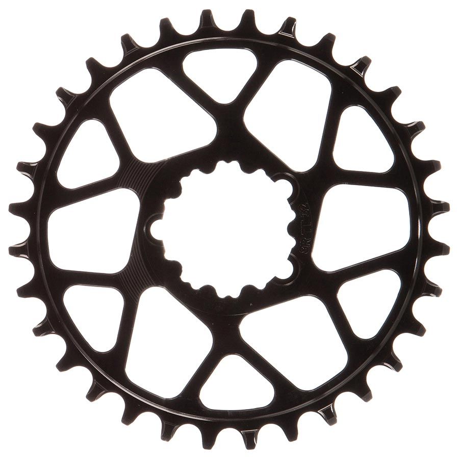Works Components, SRAM GXP Direct Mount, Chainring, Teeth: 32, Speed: 12, BCD: Direct Mount SRAM 3 Bolt, Front, 7075-T6 Aluminum, Black