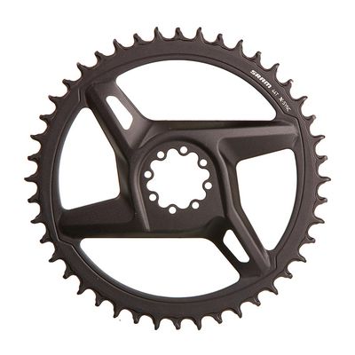 SRAM, Rival D1 DM, Chainring, Teeth: 44, Speed: 12, BCD: Direct Mount, Aluminum, Black