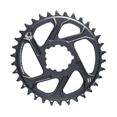 SRAM, Eagle, Chainring, Teeth: 32, Speed: 11/12, BCD: Direct Mount, Aluminum, Lunar/Polar Grey, 3mm