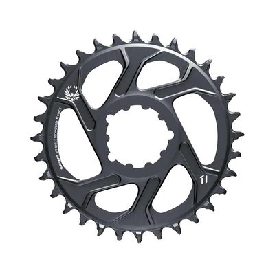 SRAM, Eagle, Chainring, Teeth: 30, Speed: 11/12, BCD: Direct Mount, Aluminum, Grey, 3mm