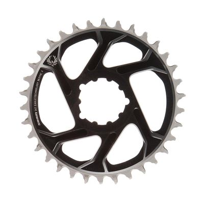 SRAM, Eagle, Chainring, Teeth: 34, Speed: 11/12, BCD: Direct Mount, Aluminum, Lunar/Polar Grey, 6mm