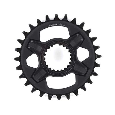 Shimano, XT SM-CRM85, Chainring, Teeth: 32, Speed: 12, BCD: Direct Mount, Aluminum/Composite/Steel, Black