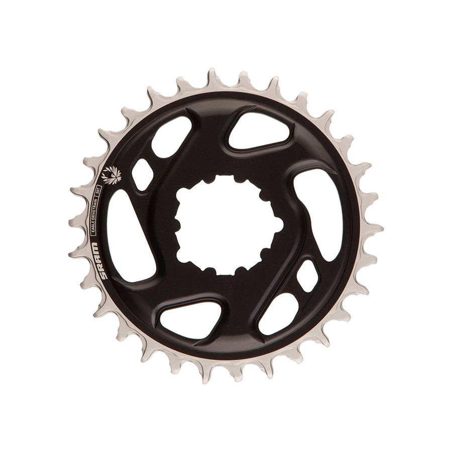 SRAM, X-SYNC Eagle Aluminum 3mm F1, Chainring, Teeth: 30, Speed: 12, BCD: Direct Mount SRAM 3 Bolt, Bolts: 3, Aluminum, Black