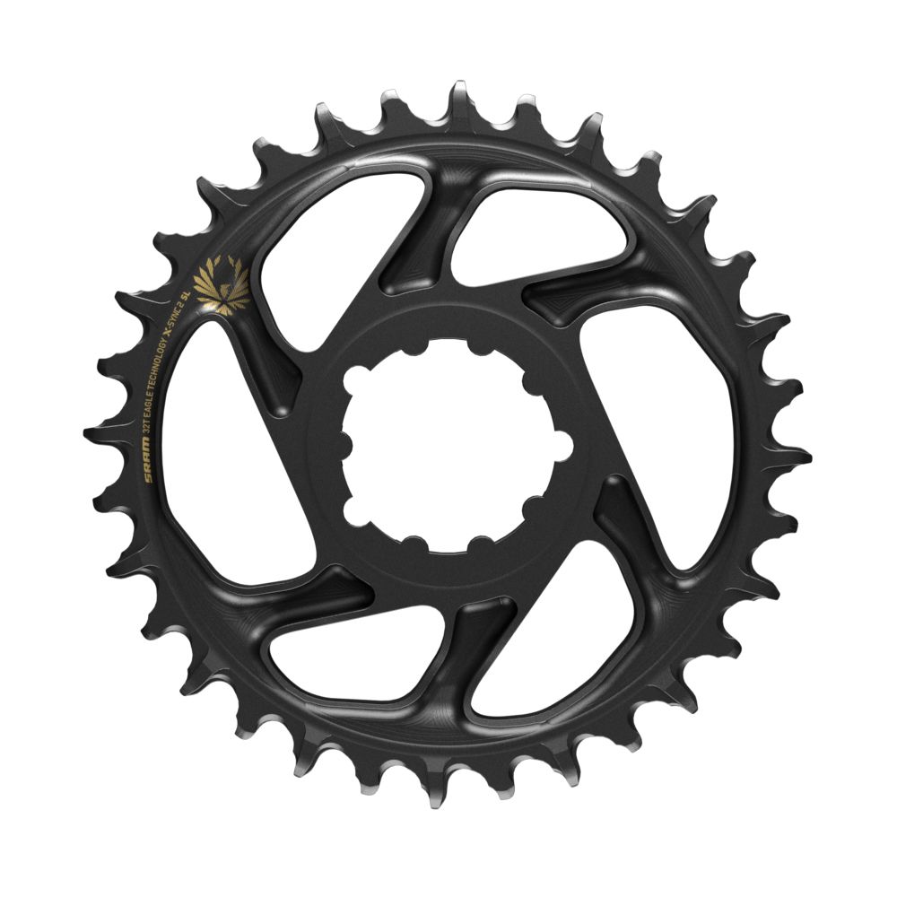 SRAM, X-SYNC Eagle Steel 3mm F1, Chainring, Teeth: 34, Speed: 12, BCD: Direct Mount SRAM 3 Bolt, Bolts: 3, Steel, Black