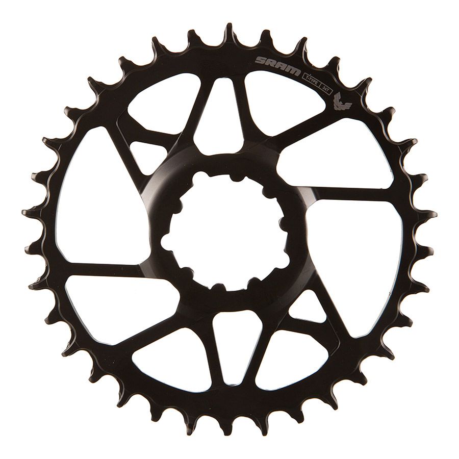 SRAM, Eagle 70 3 Bolt, Chainring, Teeth: 34, Speed: 12, BCD: Direct Mount, Bolts: 3, Steel, Black