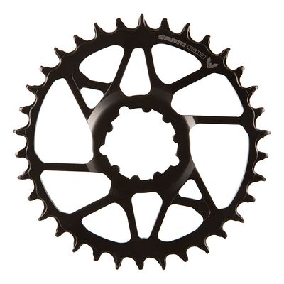 SRAM, Eagle 70 3 Bolt, Chainring, Teeth: 34, Speed: 12, BCD: Direct Mount, Bolts: 3, Steel, Black